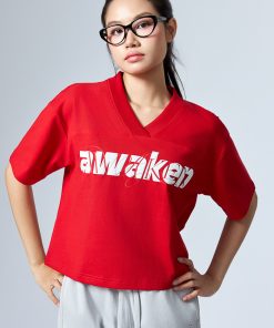 Áo thun nữ dáng crop Awaken Tee U.S. Cotton TS235W0